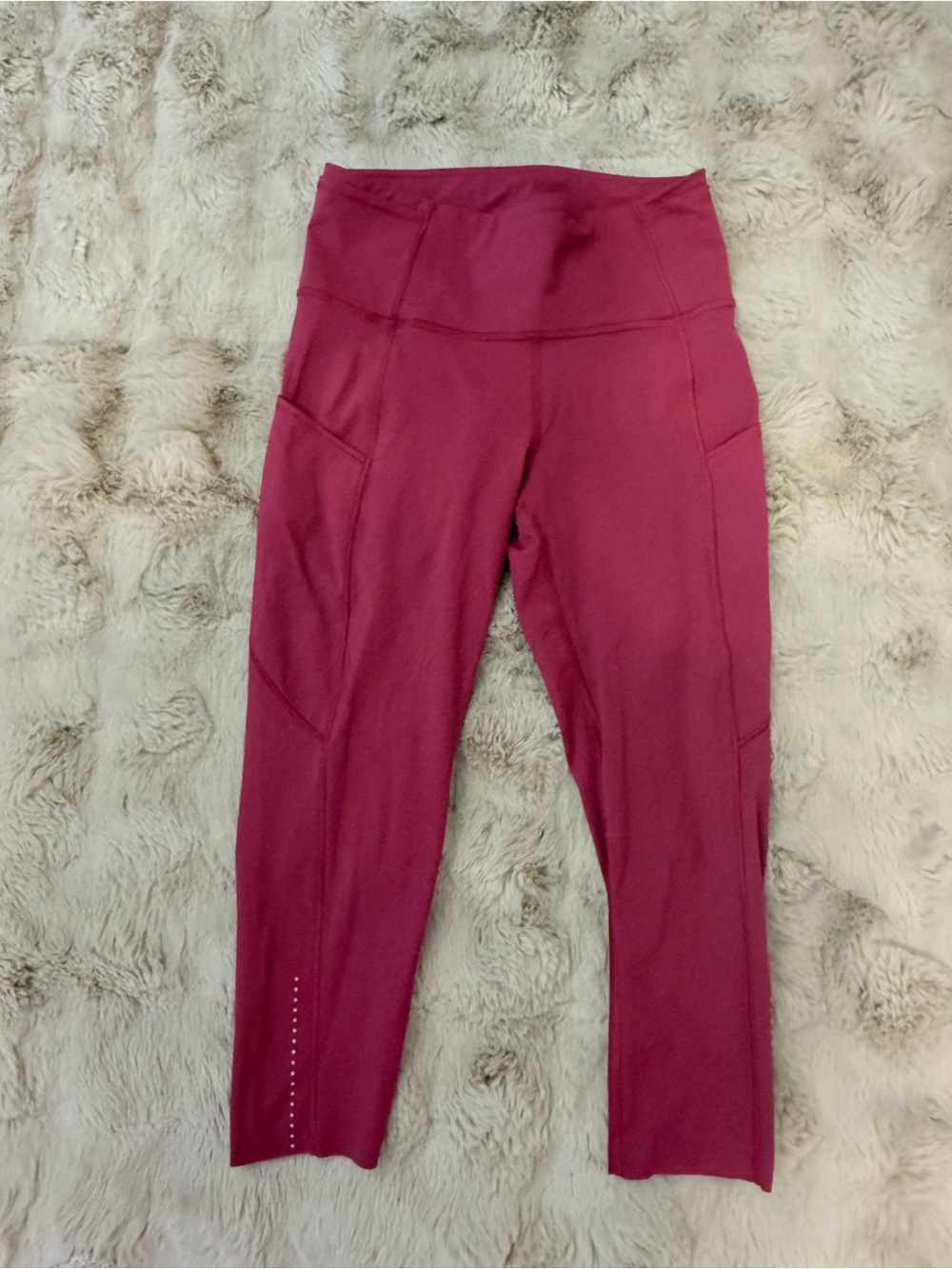 Lululemon fast and free Active Leggings with Side Pocket